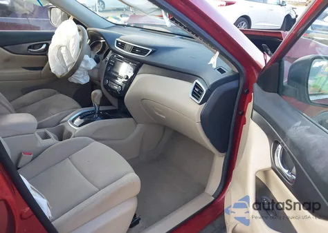 2015 Nissan Rogue Sv from USA, damaged, VIN KNMAT2MT9FP536991